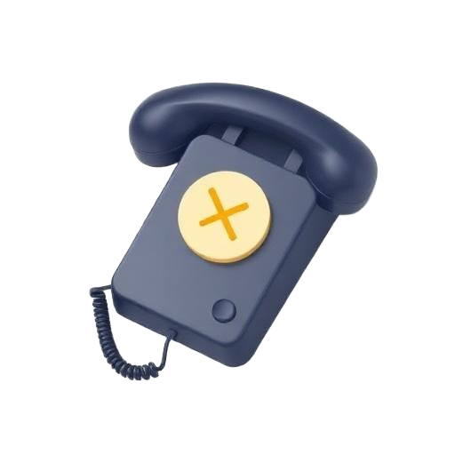 Telefon z symbolem nieodebranych połączeń